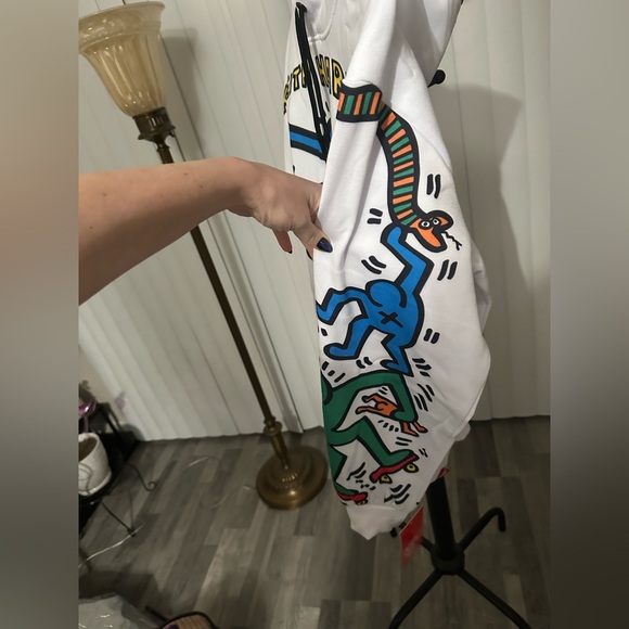 Keith Haring Members Only Art Hoodie - Picture 3 of 10